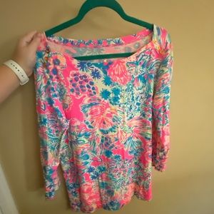 Lilly Pulitzer Boatneck top
